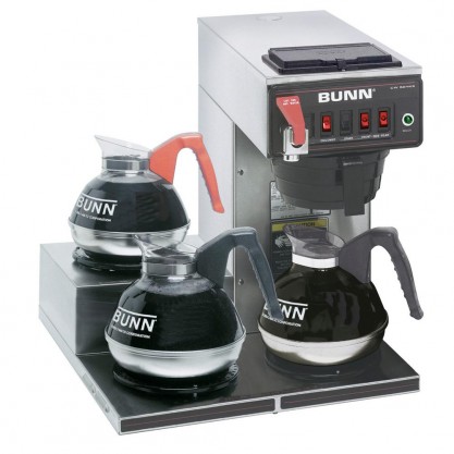 Bunn 12-Cup Automatic Commercial Coffee Brewer and 3-Warmers